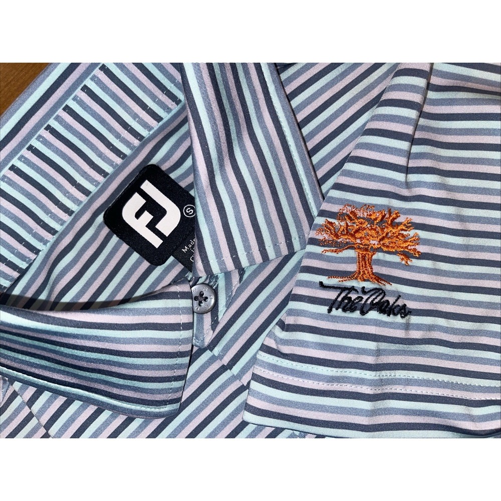 Footjoy The Oaks Mississippi New‎ Orleans Shirt Men S Stripes